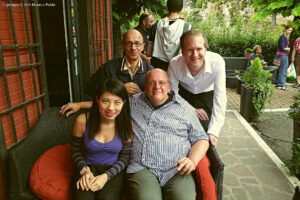 with Carlo Pasquini and Detlef Glanert